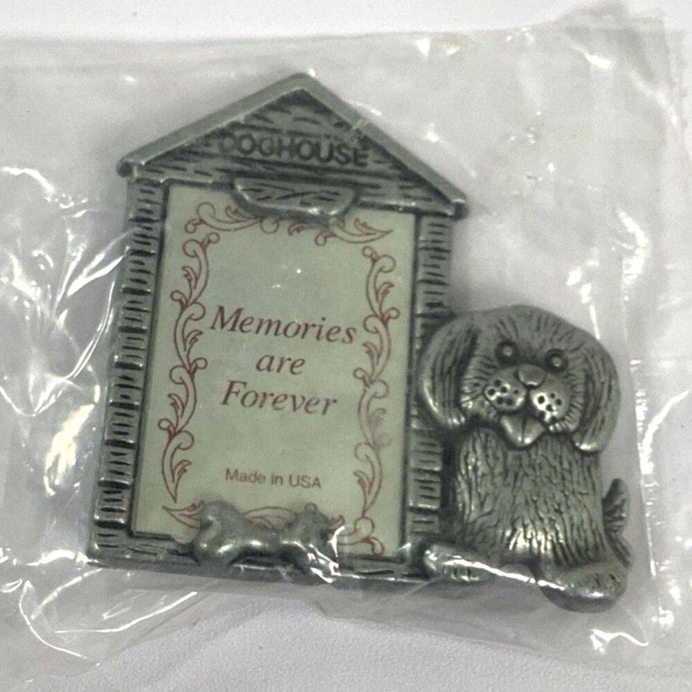 Mini Metal Small Dog Picture Frame AMC Made In USA